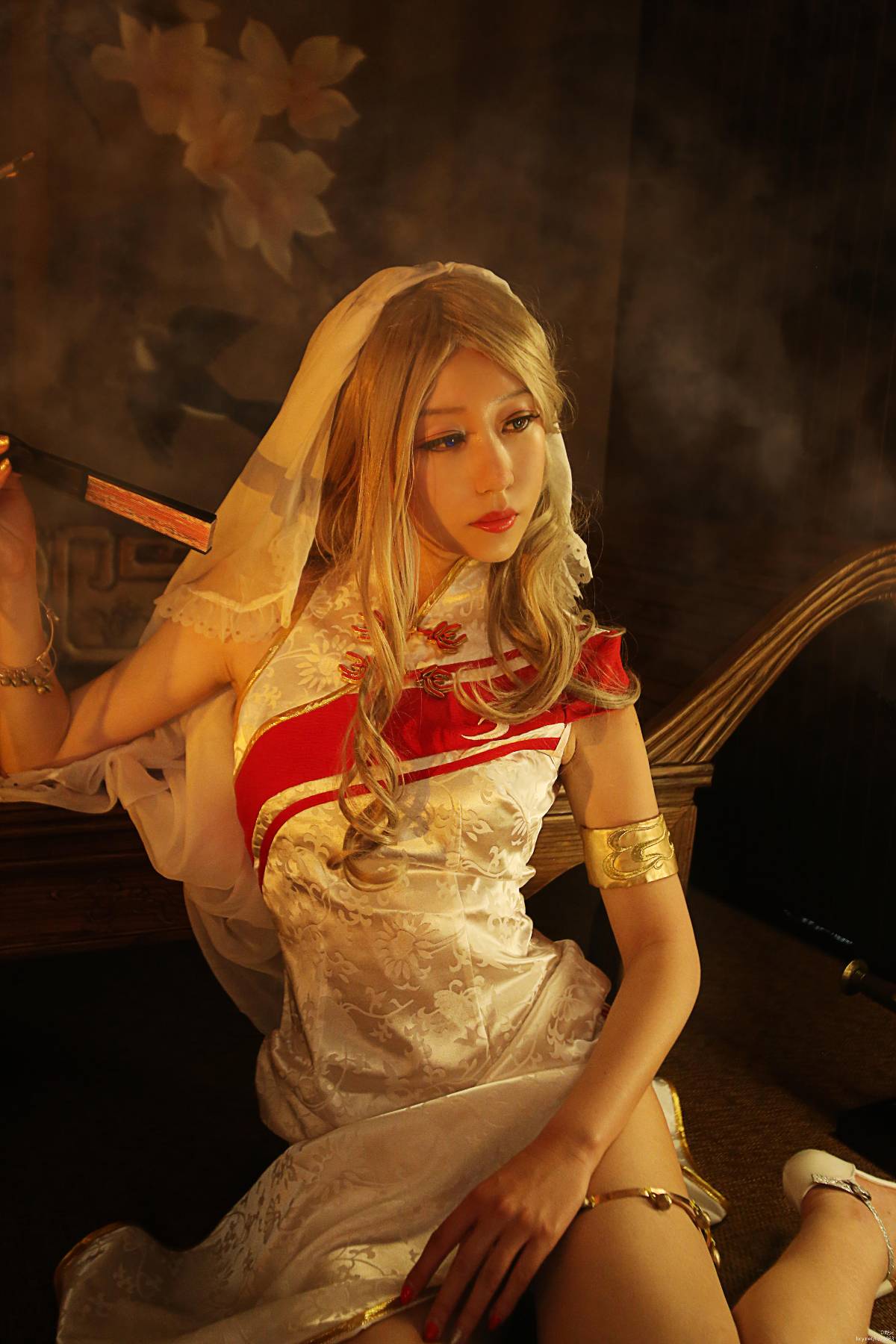 "Kiếm sĩ tình yêu trực tuyến phiên bản 3" Cang Yunmingjiao Cheongsam C O S P L A Y