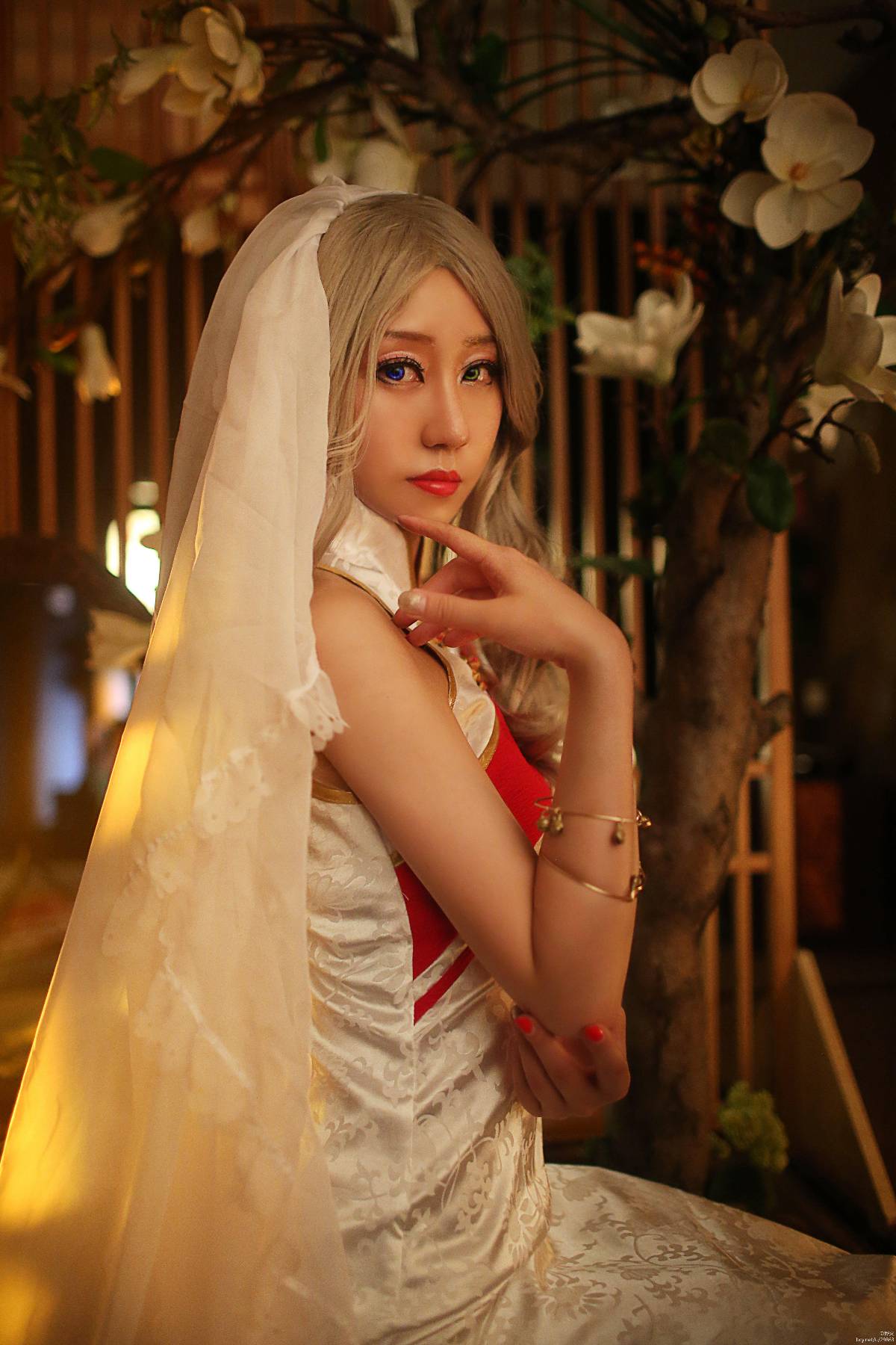 "Kiếm sĩ tình yêu trực tuyến phiên bản 3" Cang Yunmingjiao Cheongsam C O S P L A Y