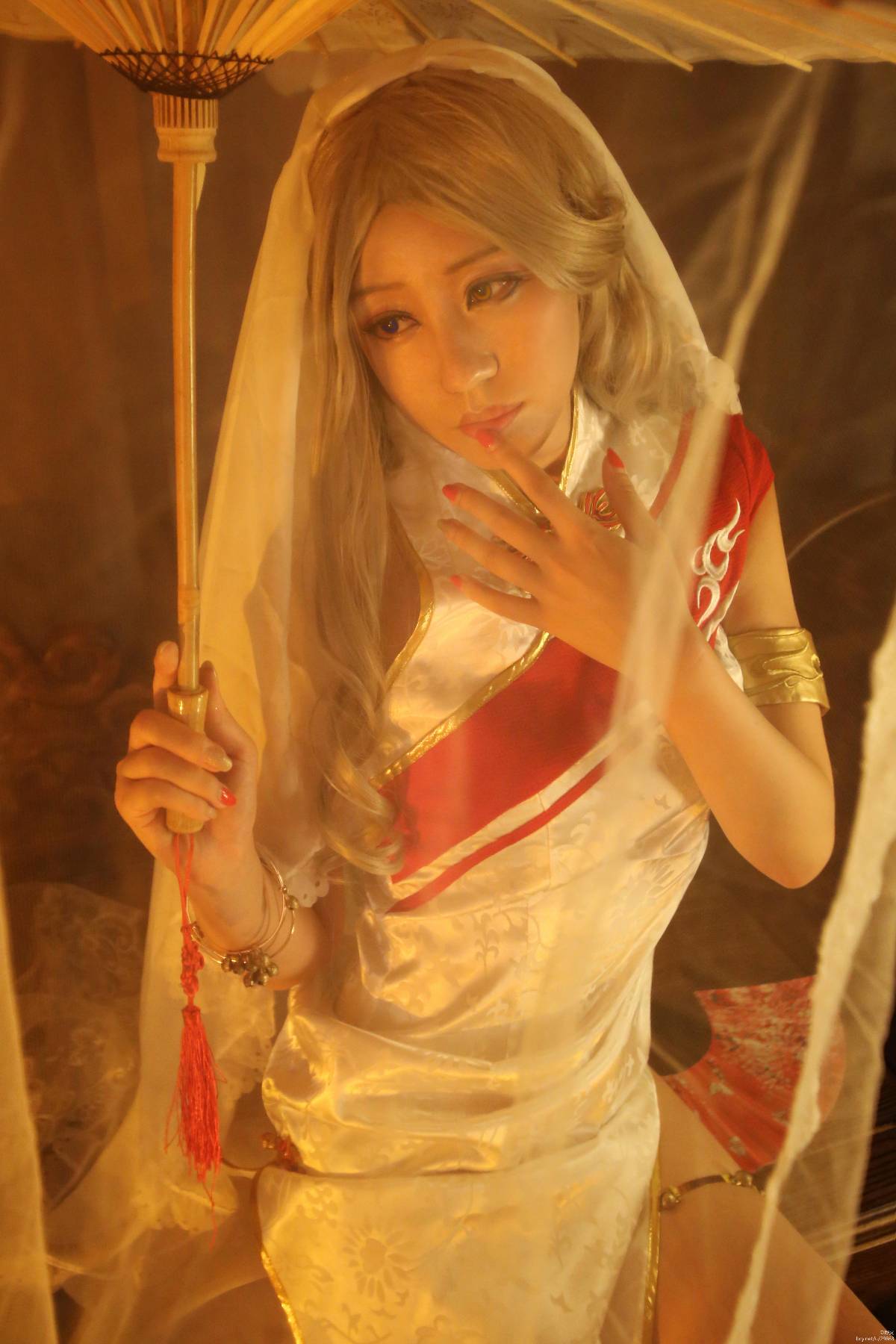 "Kiếm sĩ tình yêu trực tuyến phiên bản 3" Cang Yunmingjiao Cheongsam C O S P L A Y