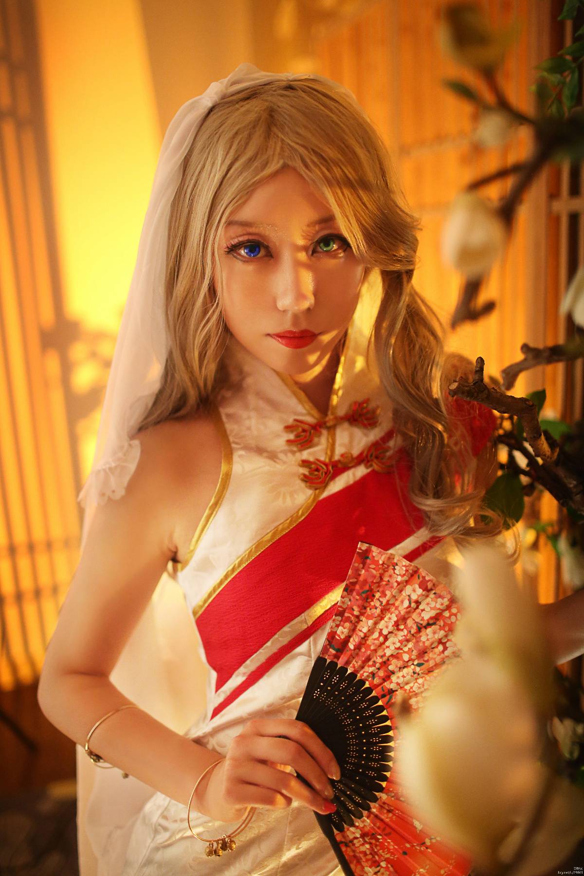 "Kiếm sĩ tình yêu trực tuyến phiên bản 3" Cang Yunmingjiao Cheongsam C O S P L A Y