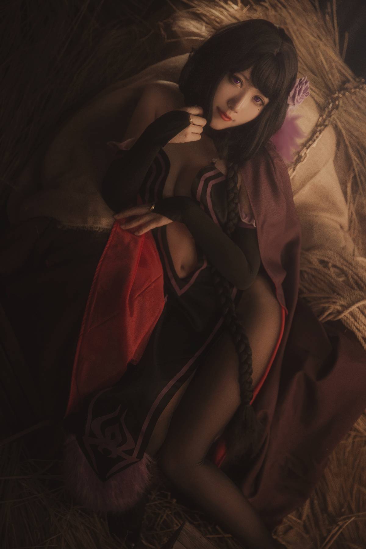 "Cuộc sống ở một thế giới khác từ đầu" Thang xúc xích Hunter Elsa C O S P L A Y