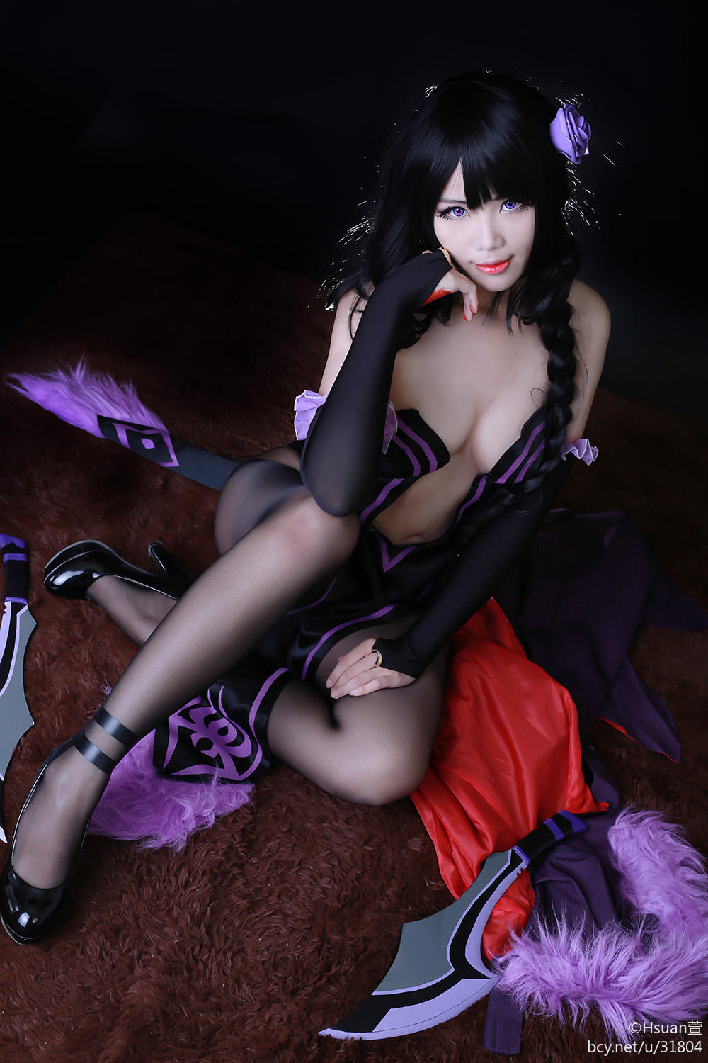 "Cuộc sống ở một thế giới khác từ đầu" Thang xúc xích Hunter Elsa C O S P L A Y