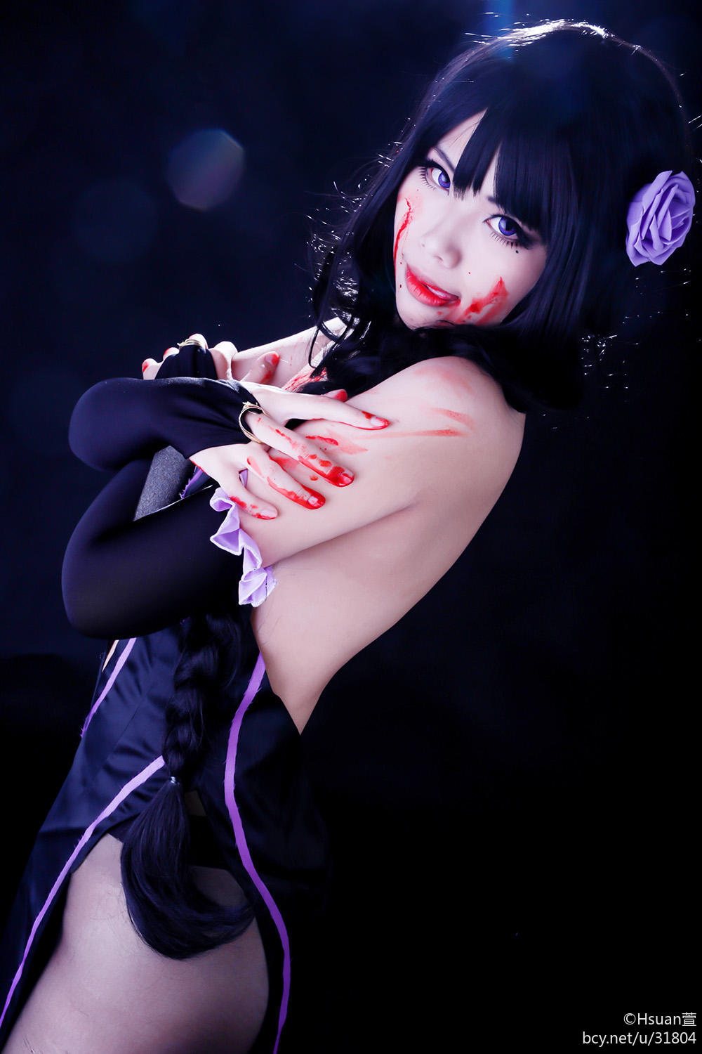 "Cuộc sống ở một thế giới khác từ đầu" Thang xúc xích Hunter Elsa C O S P L A Y