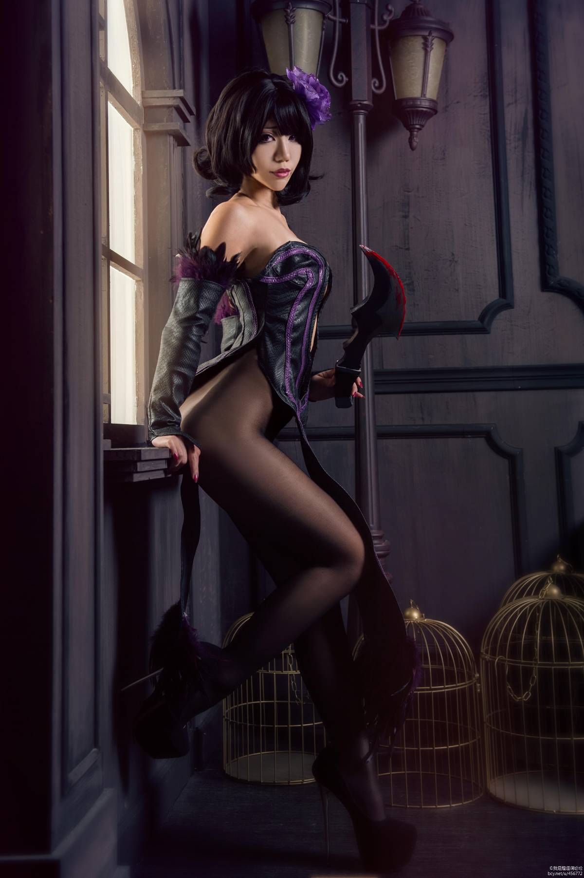 "Cuộc sống ở một thế giới khác từ đầu" Thang xúc xích Hunter Elsa C O S P L A Y