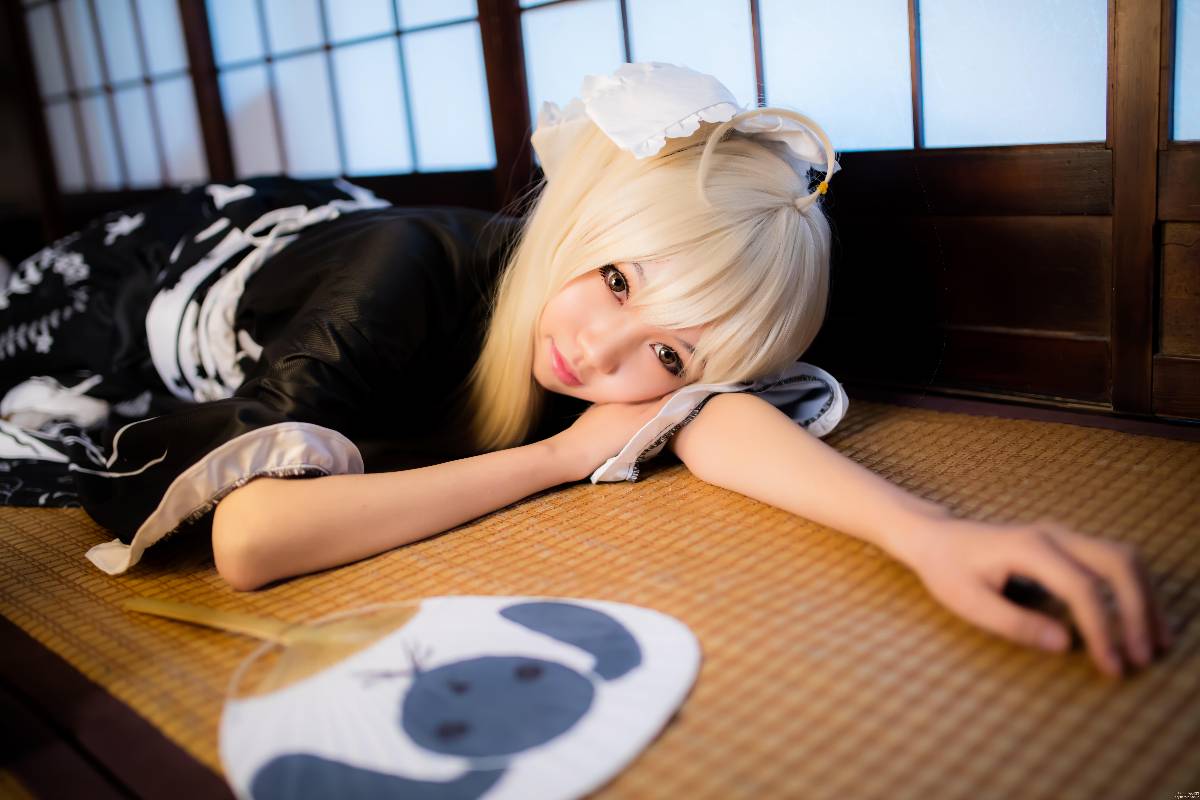 "Bầu trời của số phận" Kimono ngắn của Haruhigano