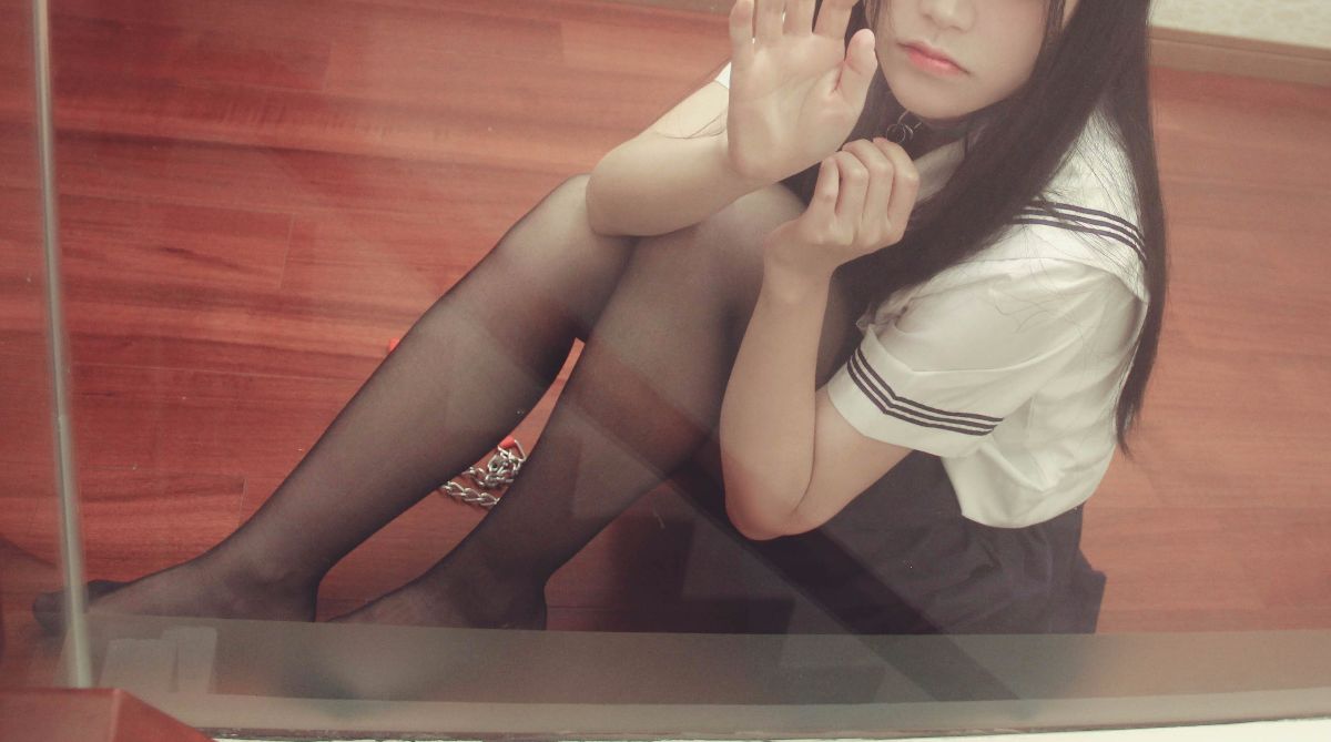 Sê -ri Tuanzi: JK Đồng phục Black Stockings Girl