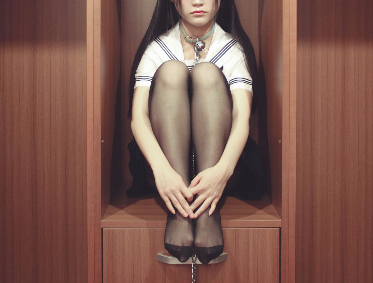 Sê -ri Tuanzi: JK Đồng phục Black Stockings Girl