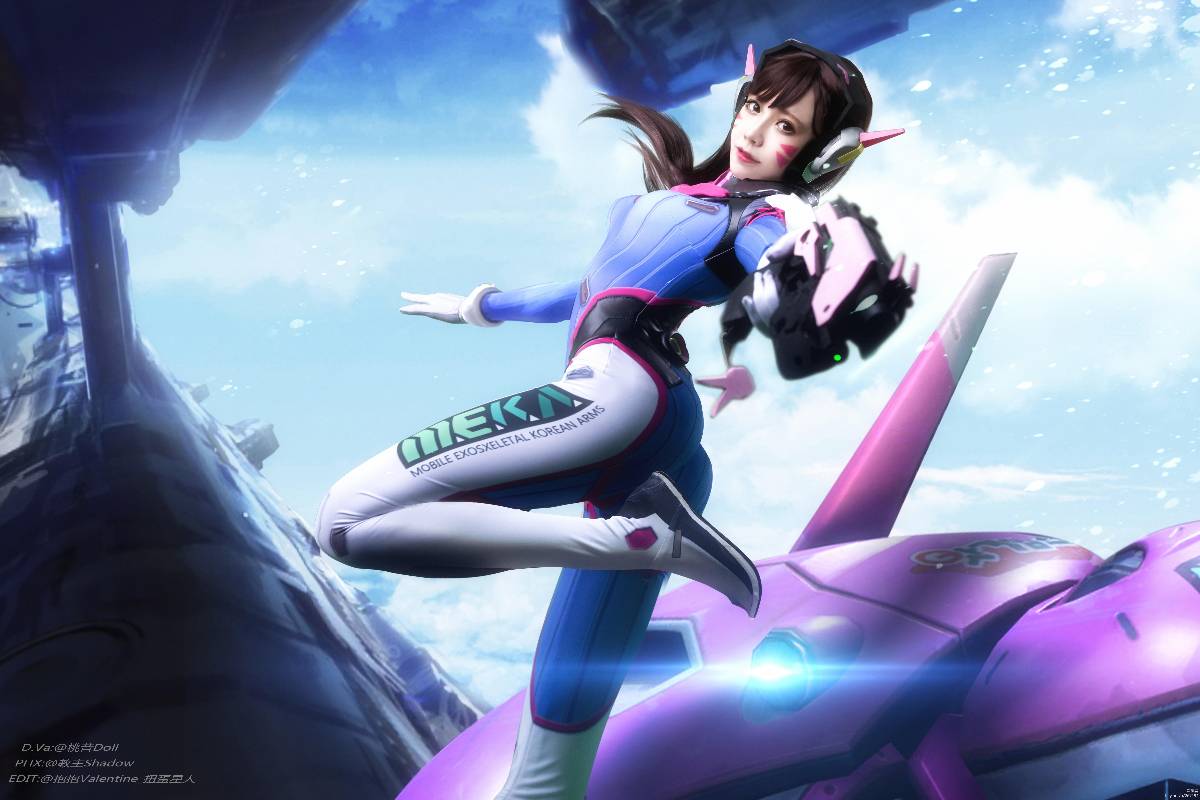 "Overwatch" D.Va đang trực tuyến!