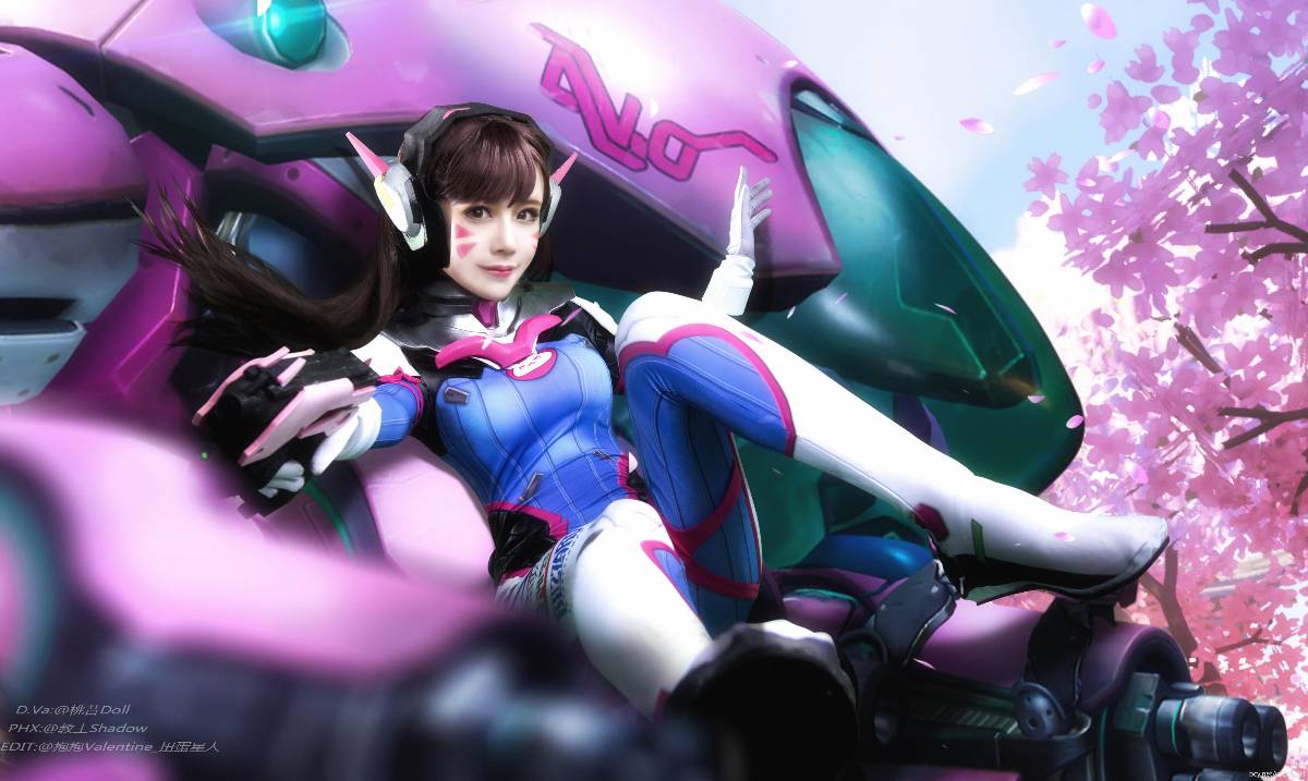 "Overwatch" D.Va đang trực tuyến!