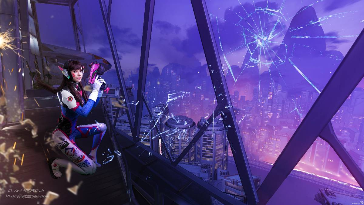 "Overwatch" D.Va đang trực tuyến!