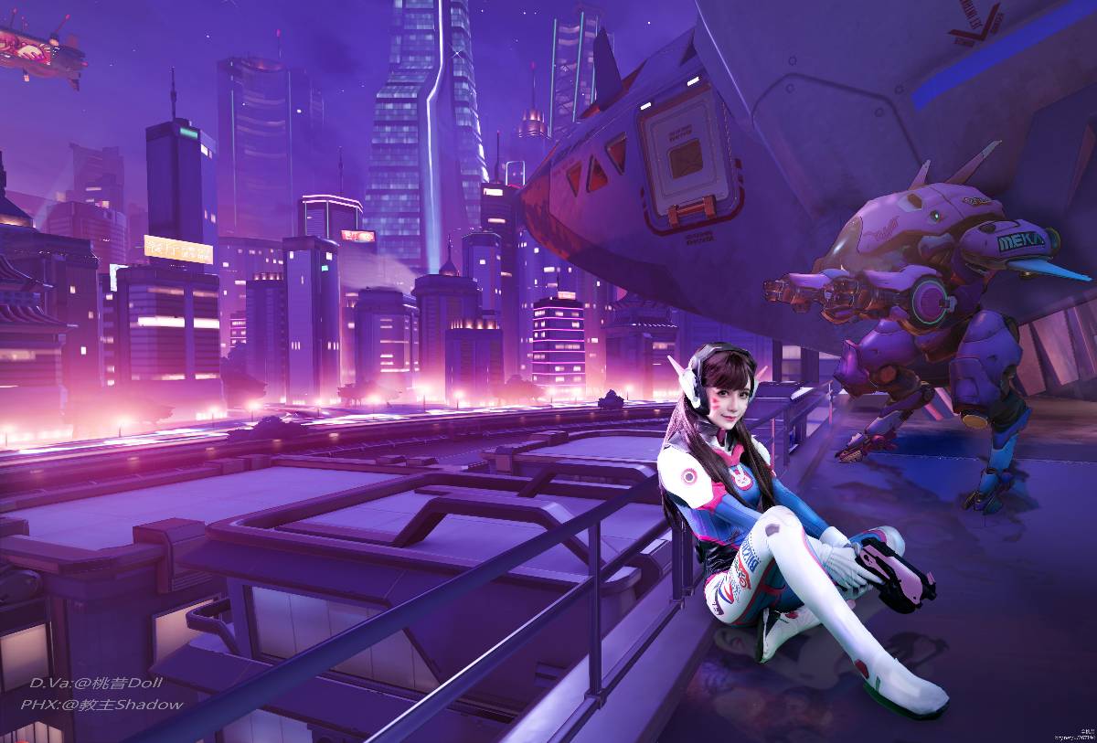 "Overwatch" D.Va đang trực tuyến!