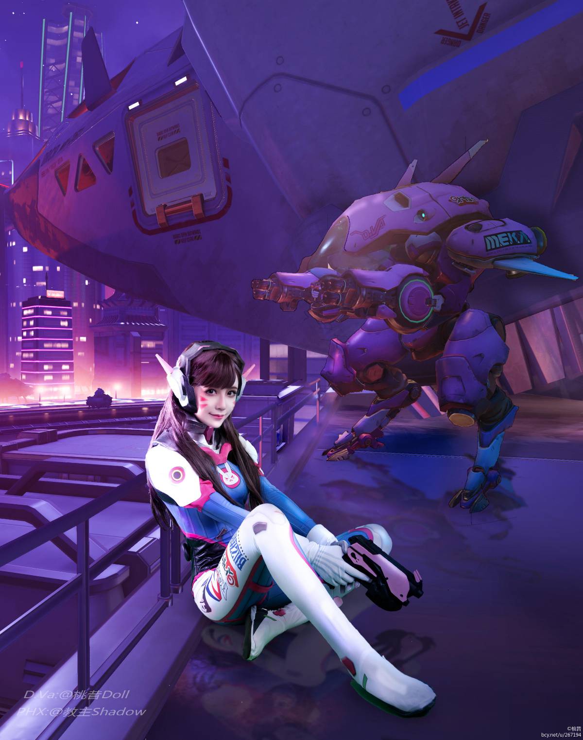 "Overwatch" D.Va đang trực tuyến!