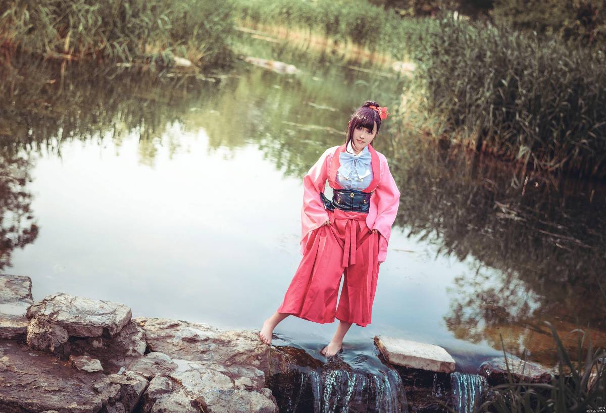《Kabaneri của pháo đài sắt》 Shikatagawa iris c o s p l a y
