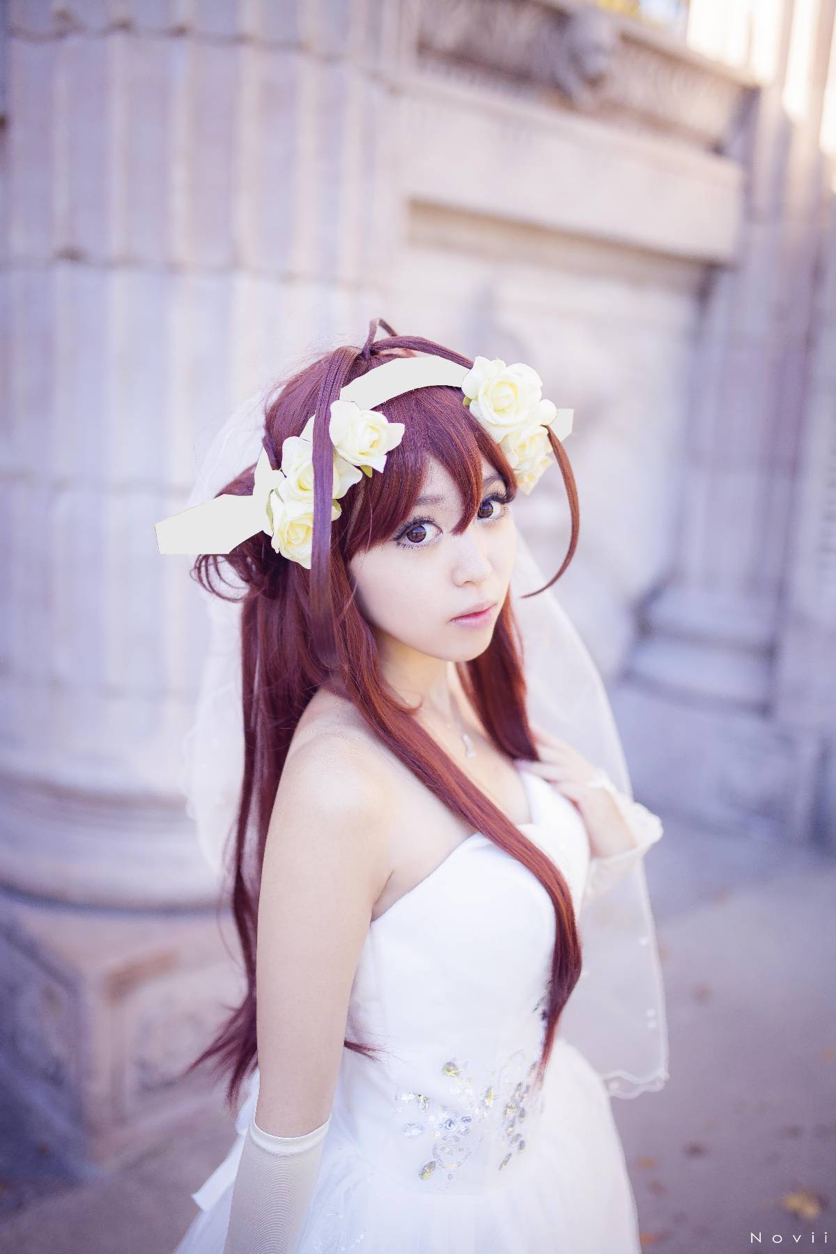 "Bộ sưu tập Fleet" Váy cưới của King Kong C O S P L A Y.