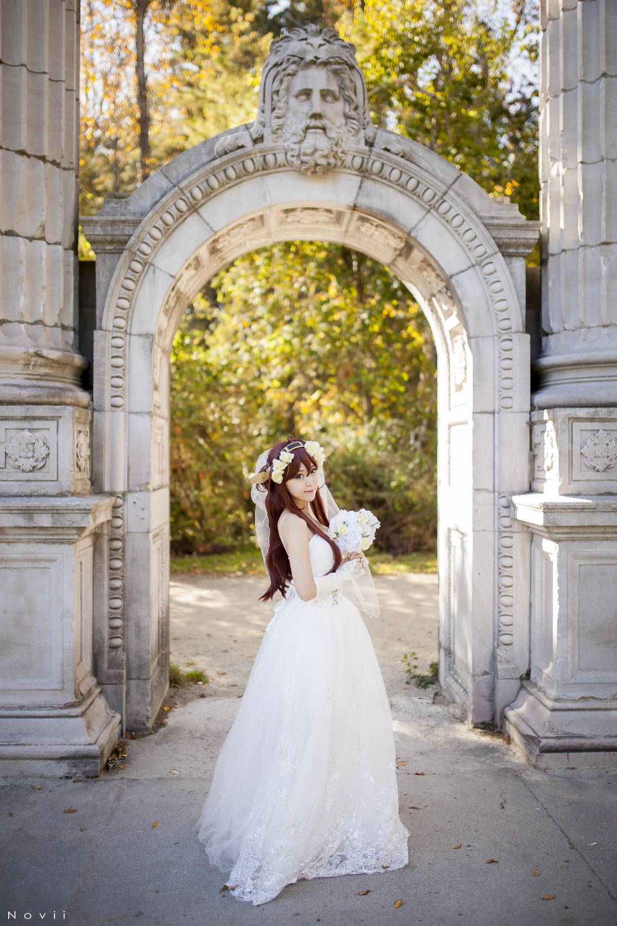 "Bộ sưu tập Fleet" Váy cưới của King Kong C O S P L A Y.