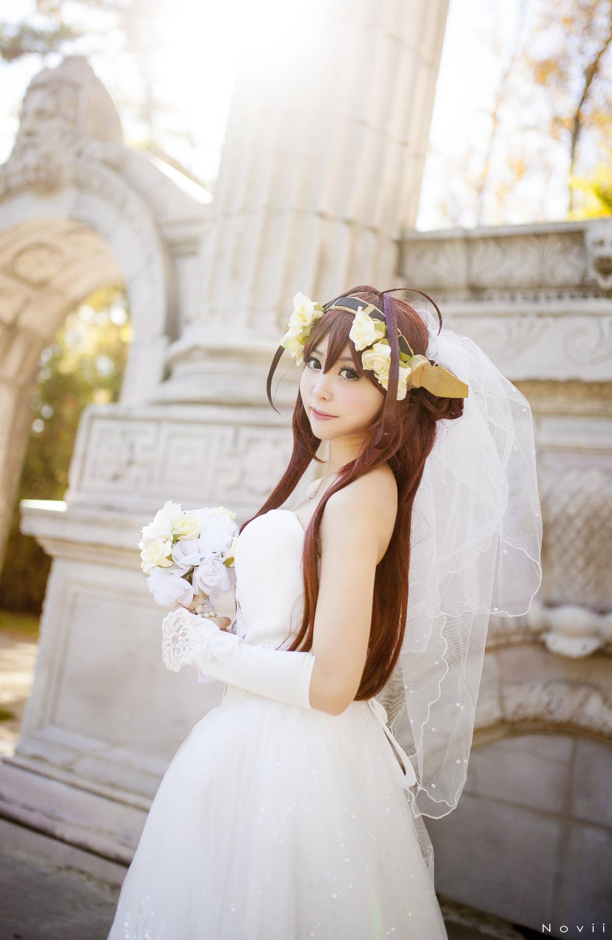 "Bộ sưu tập Fleet" Váy cưới của King Kong C O S P L A Y.