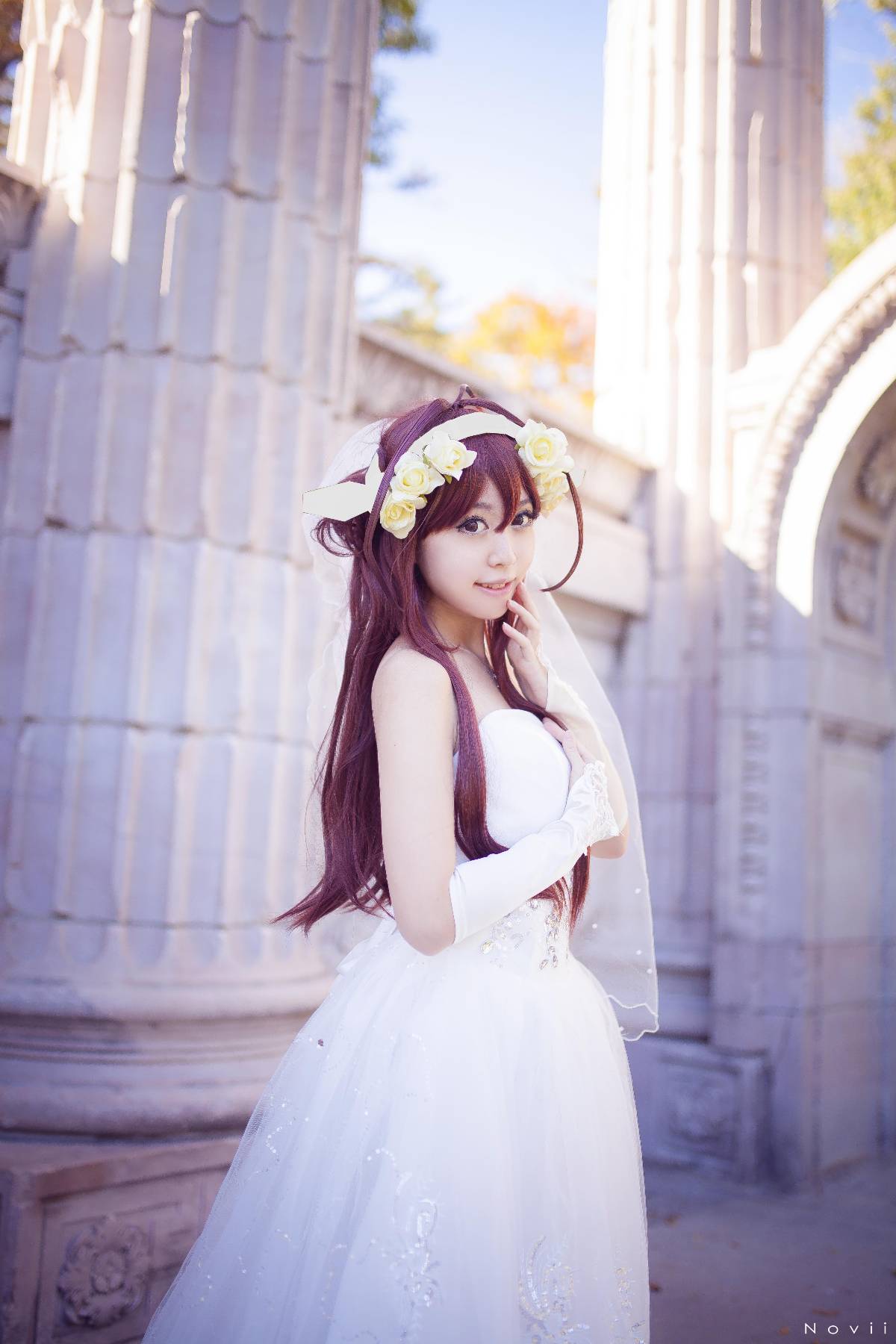 "Bộ sưu tập Fleet" Váy cưới của King Kong C O S P L A Y.