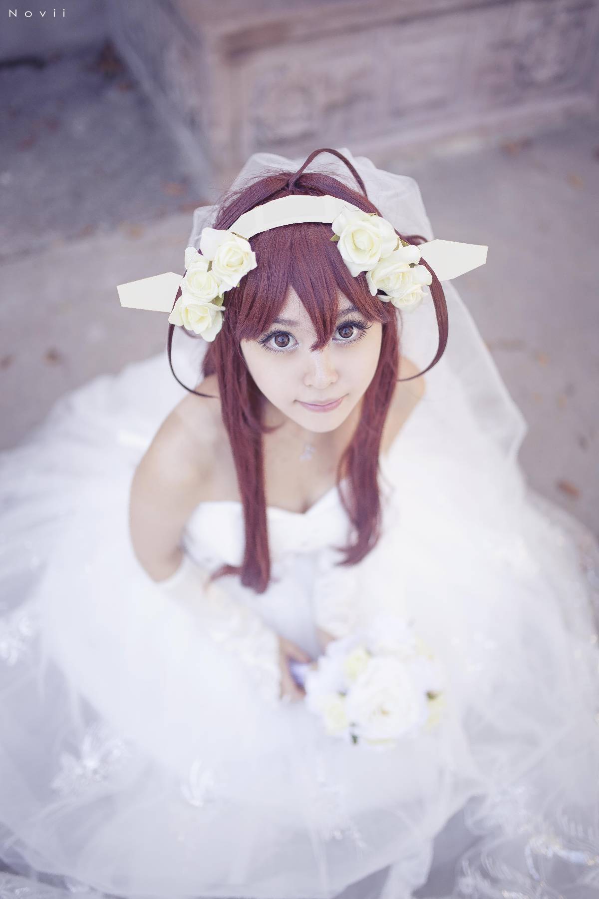 "Bộ sưu tập Fleet" Váy cưới của King Kong C O S P L A Y.