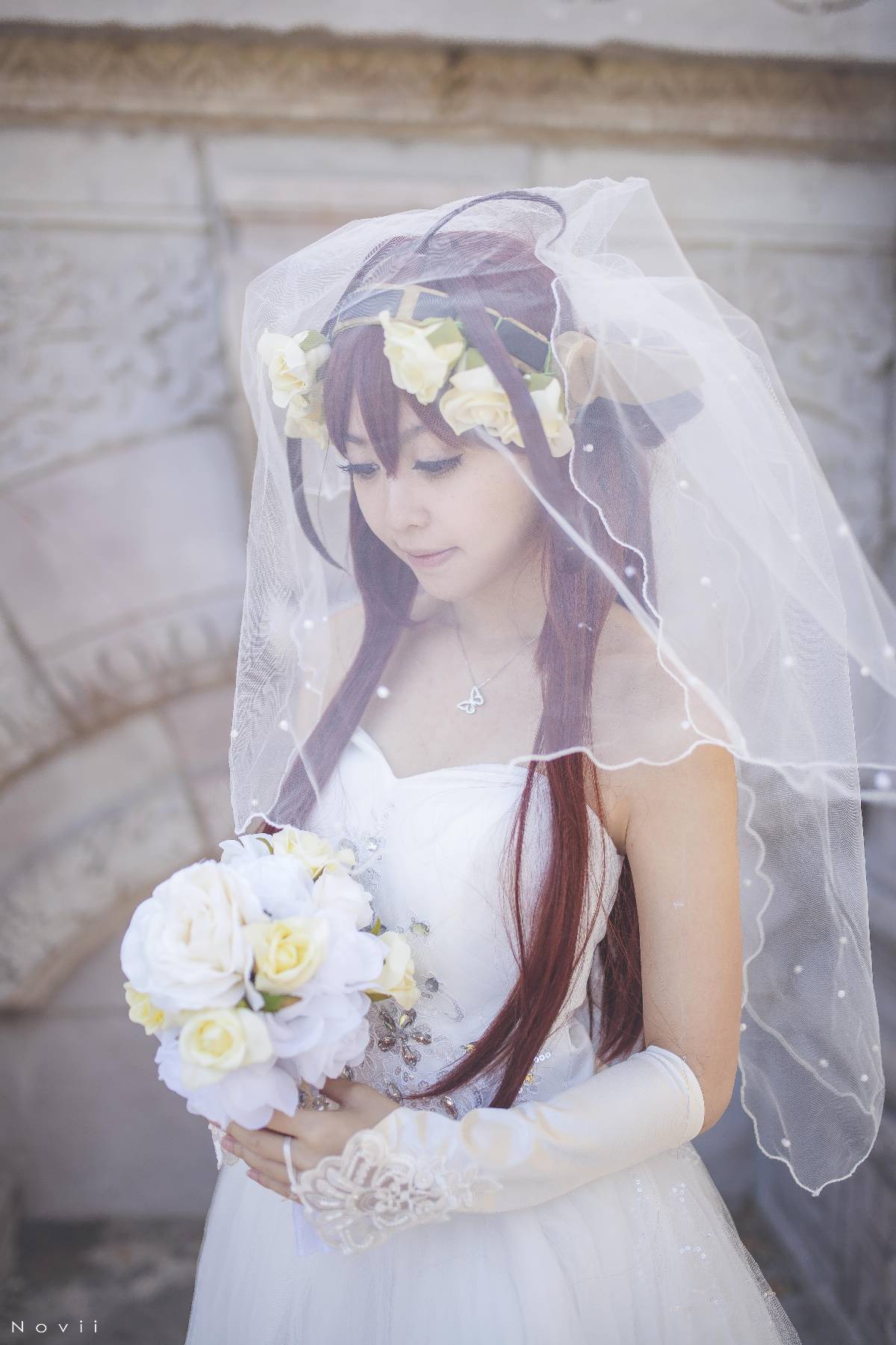 "Bộ sưu tập Fleet" Váy cưới của King Kong C O S P L A Y.