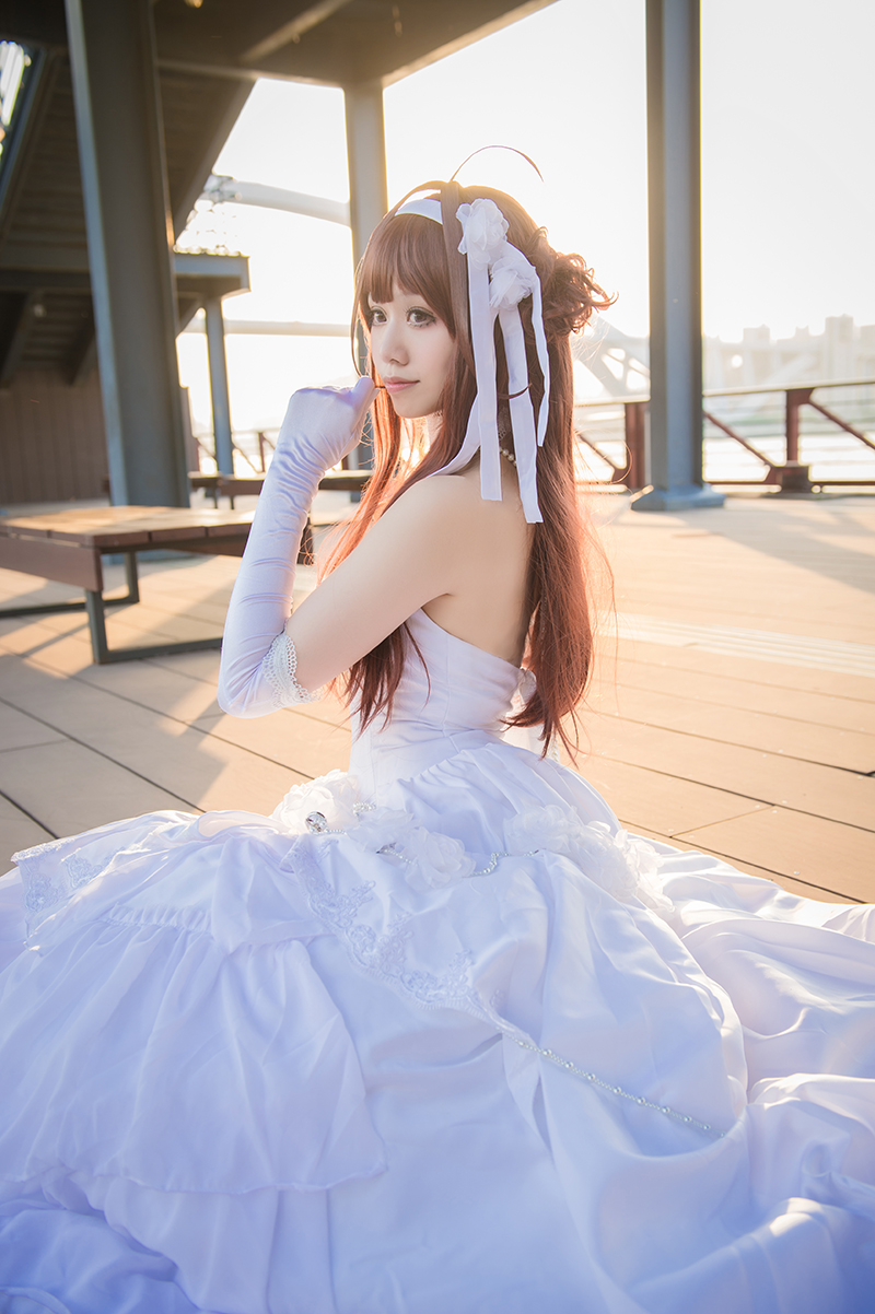 "Bộ sưu tập Fleet" Váy cưới của King Kong C O S P L A Y.