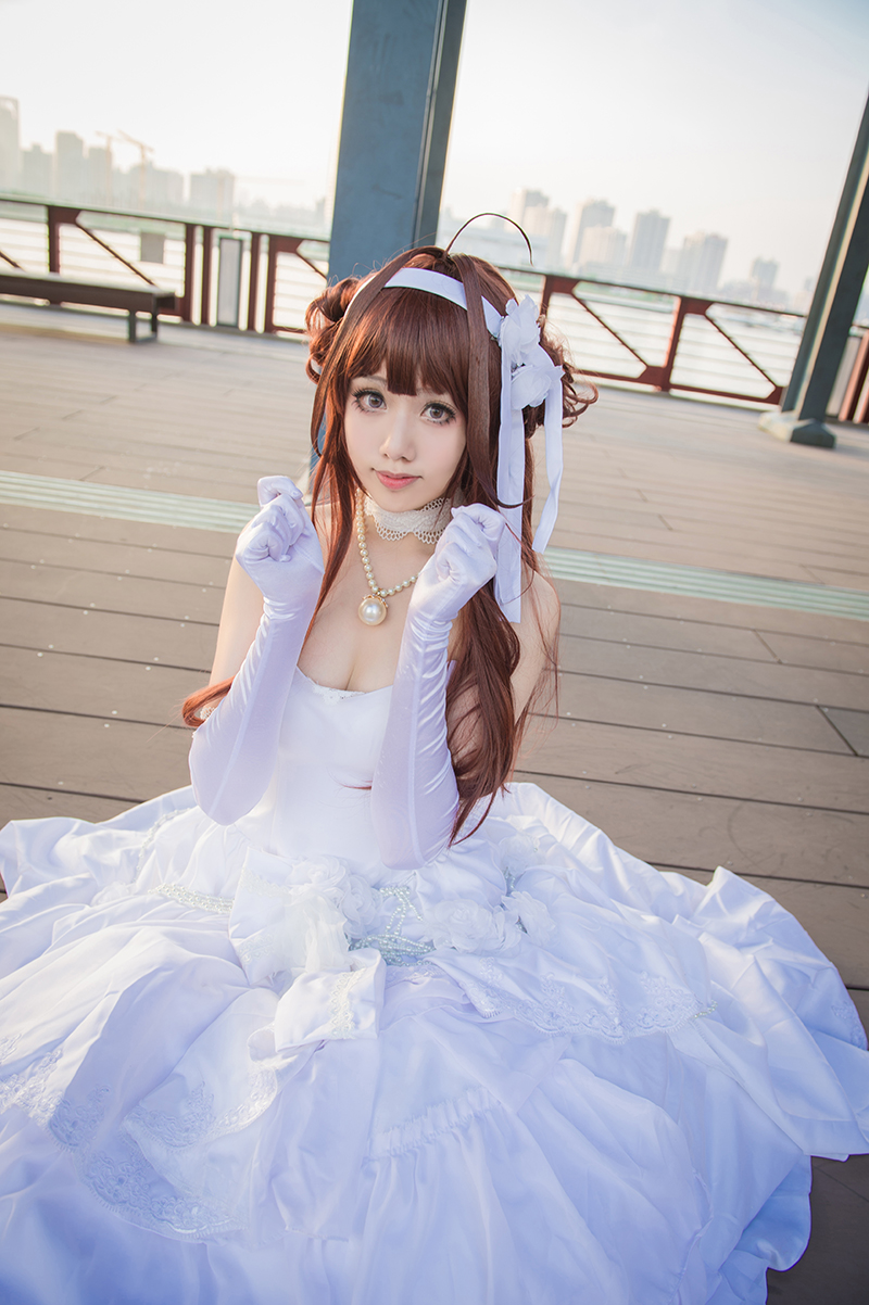 "Bộ sưu tập Fleet" Váy cưới của King Kong C O S P L A Y.