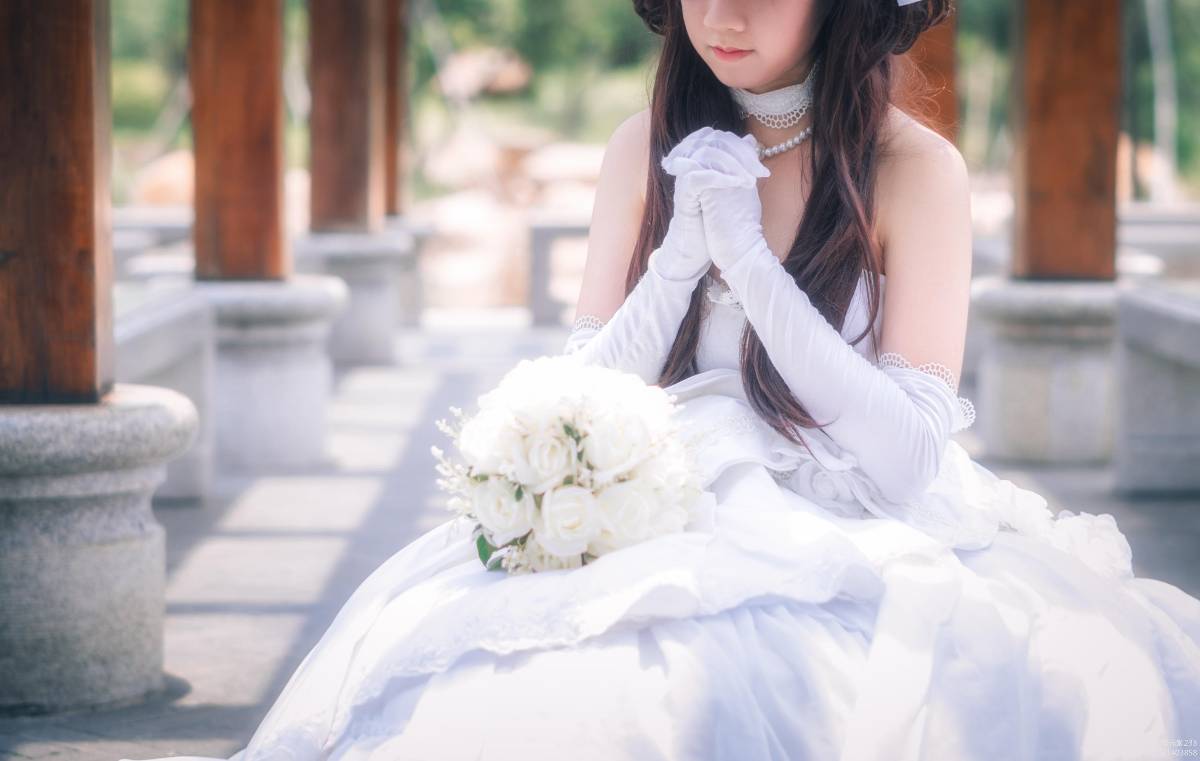 "Bộ sưu tập Fleet" Váy cưới của King Kong C O S P L A Y.