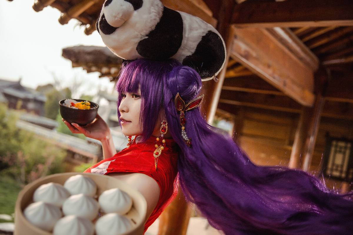 "Ranma 1-2" Shan Pu, hậu duệ của nữ anh hùng, đã tham gia vào c o s p l a y