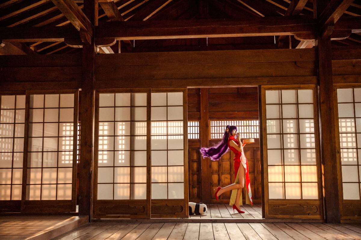 "Ranma 1-2" Shan Pu, hậu duệ của nữ anh hùng, đã tham gia vào c o s p l a y