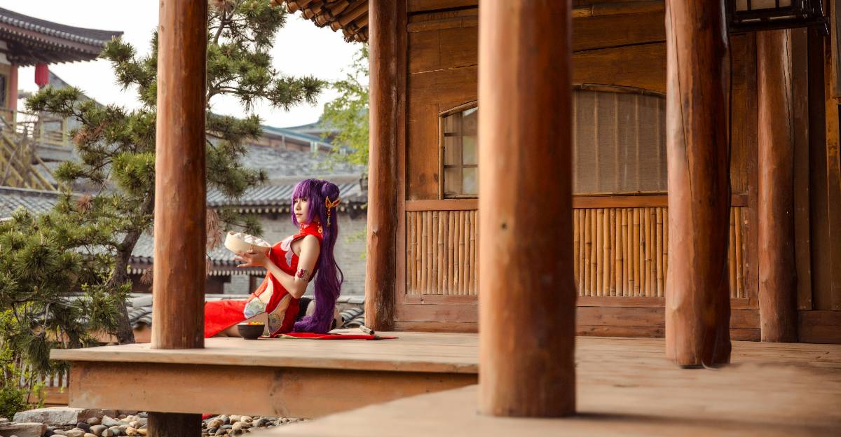 "Ranma 1-2" Shan Pu, hậu duệ của nữ anh hùng, đã tham gia vào c o s p l a y