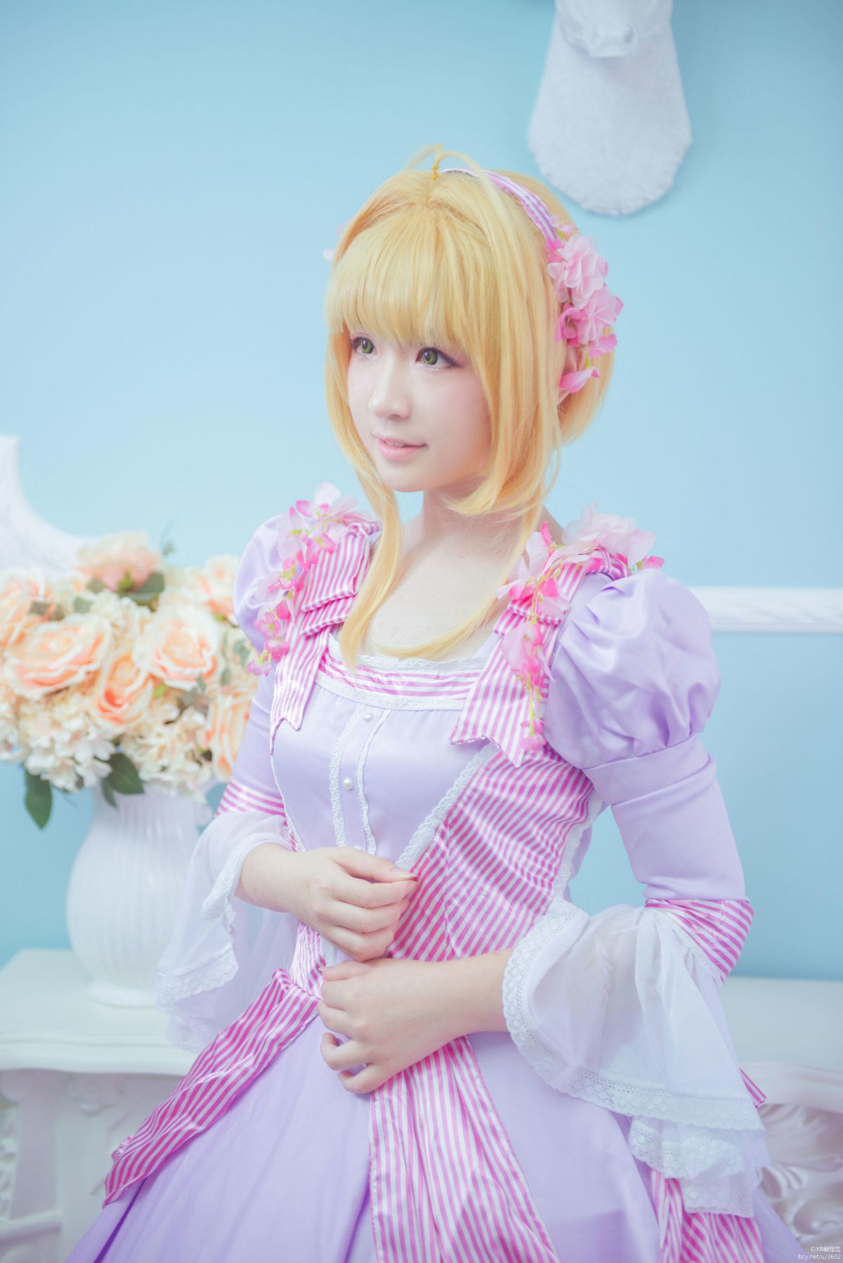 "Girl Magic Card Sakura" Phiên bản minh họa của Kinomoto Sakura C o S P L A Y