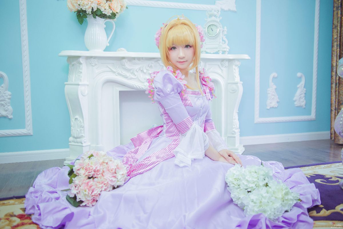 "Girl Magic Card Sakura" Phiên bản minh họa của Kinomoto Sakura C o S P L A Y