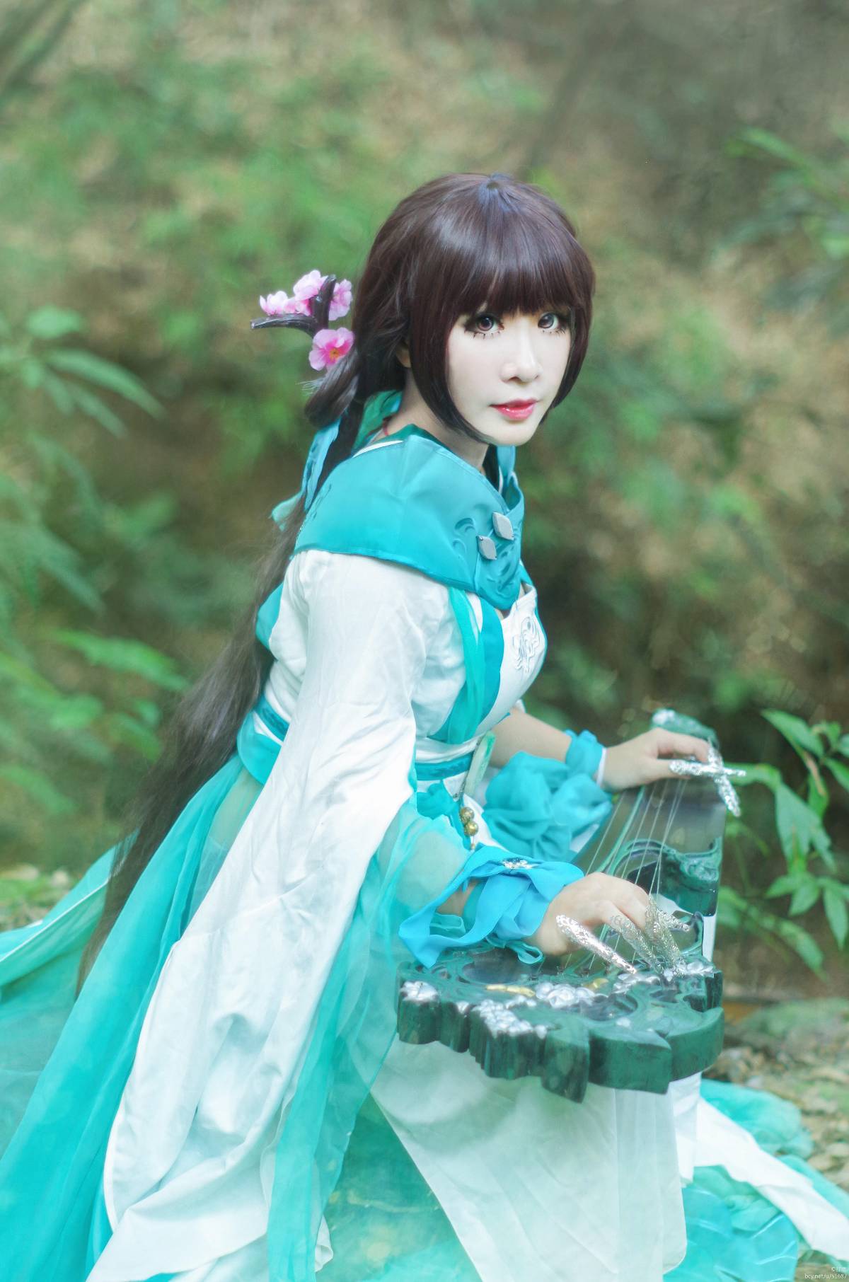 "Thanh kiếm Net 3" Changgemen Qinluo c o s p l a y