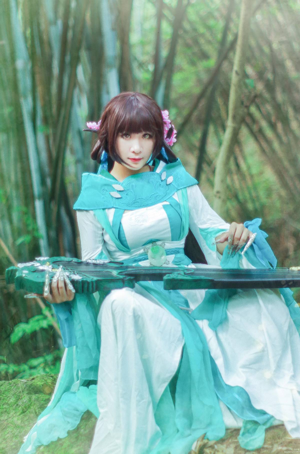 "Thanh kiếm Net 3" Changgemen Qinluo c o s p l a y