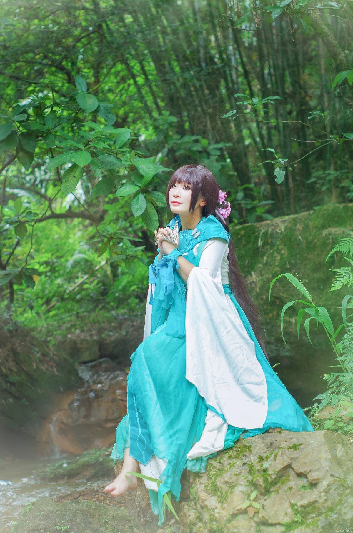 "Thanh kiếm Net 3" Changgemen Qinluo c o s p l a y