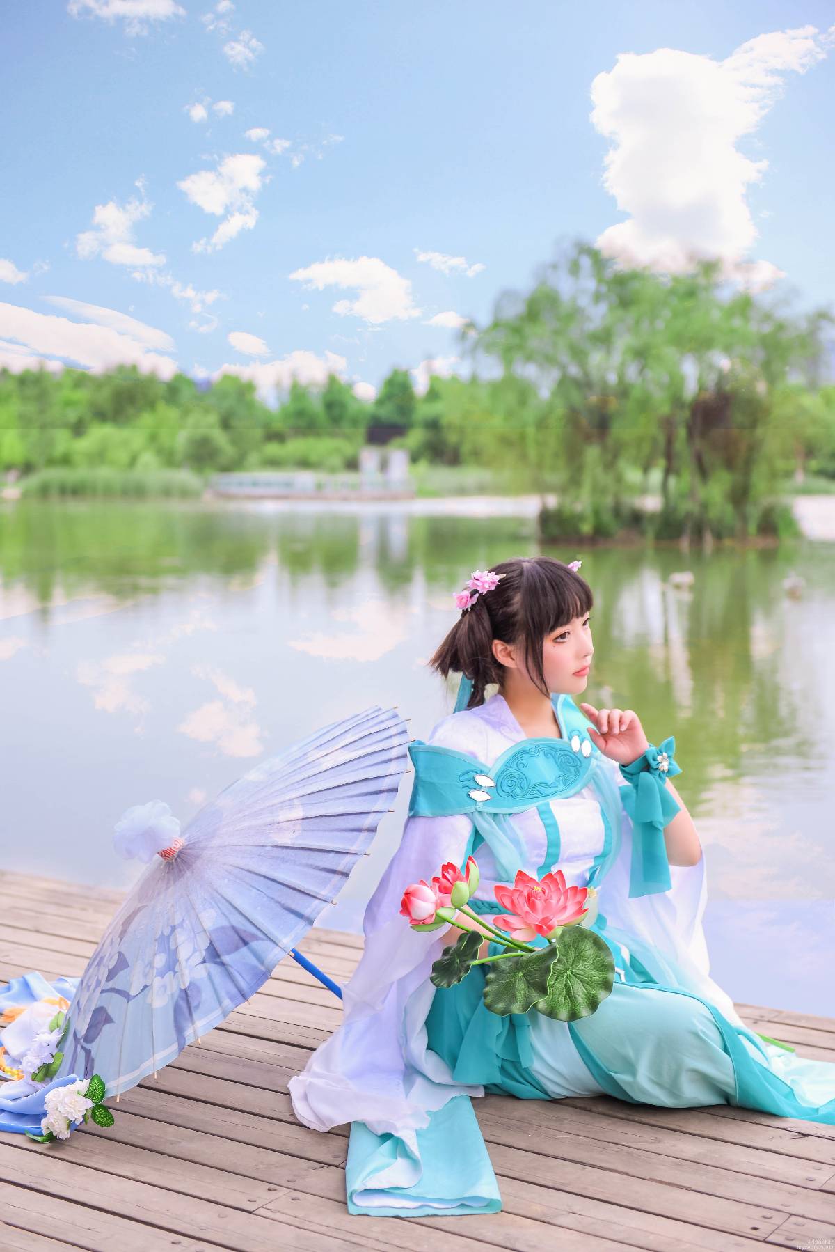 "Thanh kiếm Net 3" Changgemen Qinluo c o s p l a y