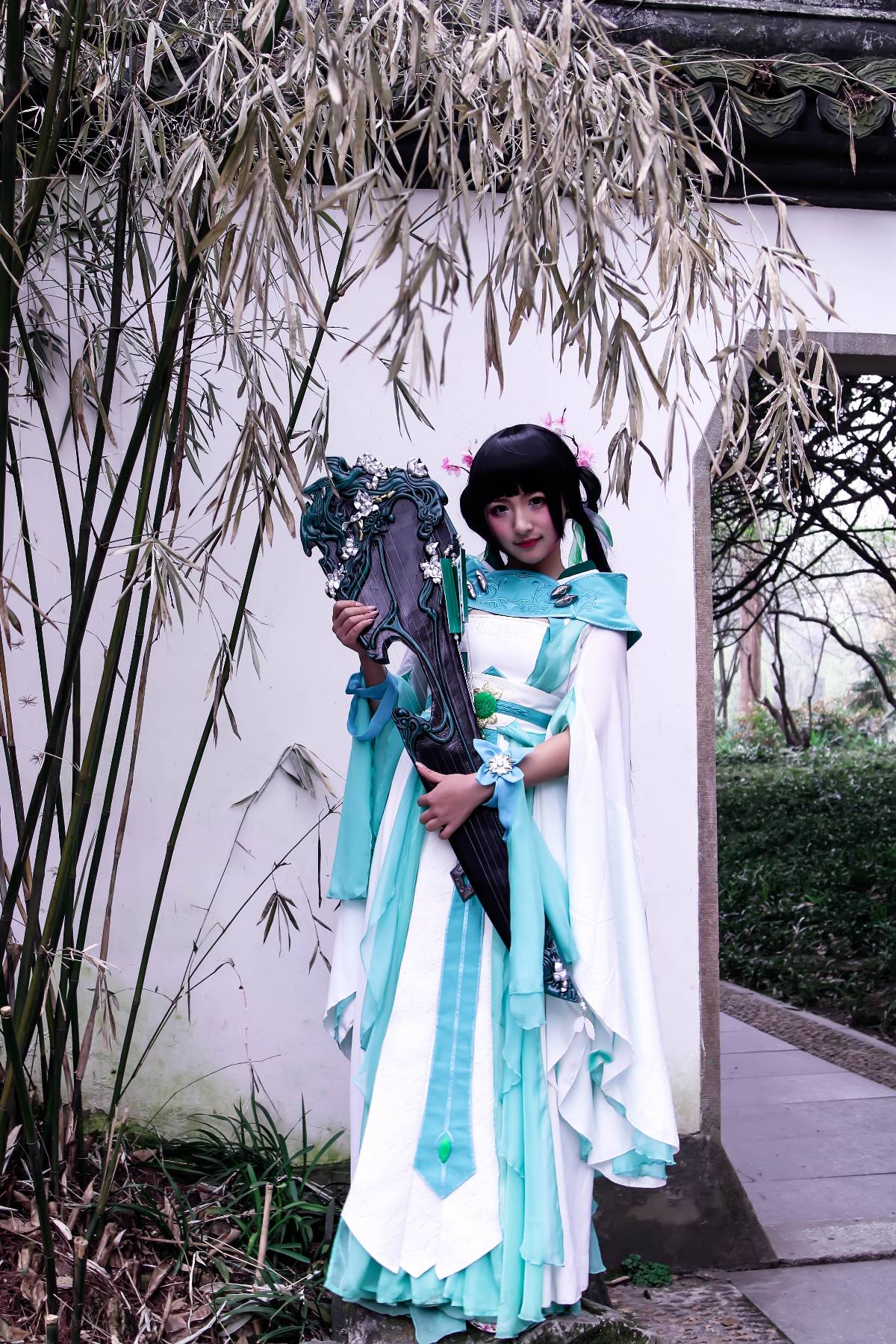 "Thanh kiếm Net 3" Changgemen Qinluo c o s p l a y