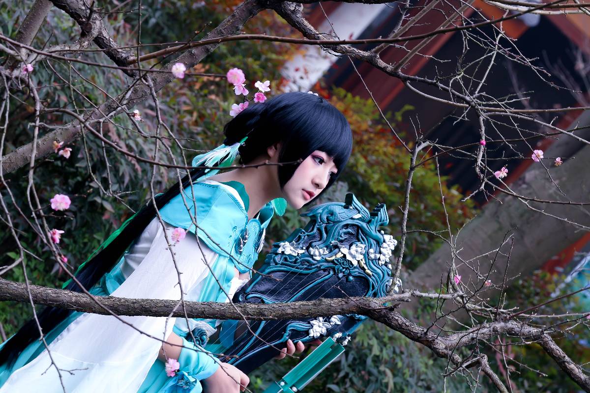 "Thanh kiếm Net 3" Changgemen Qinluo c o s p l a y