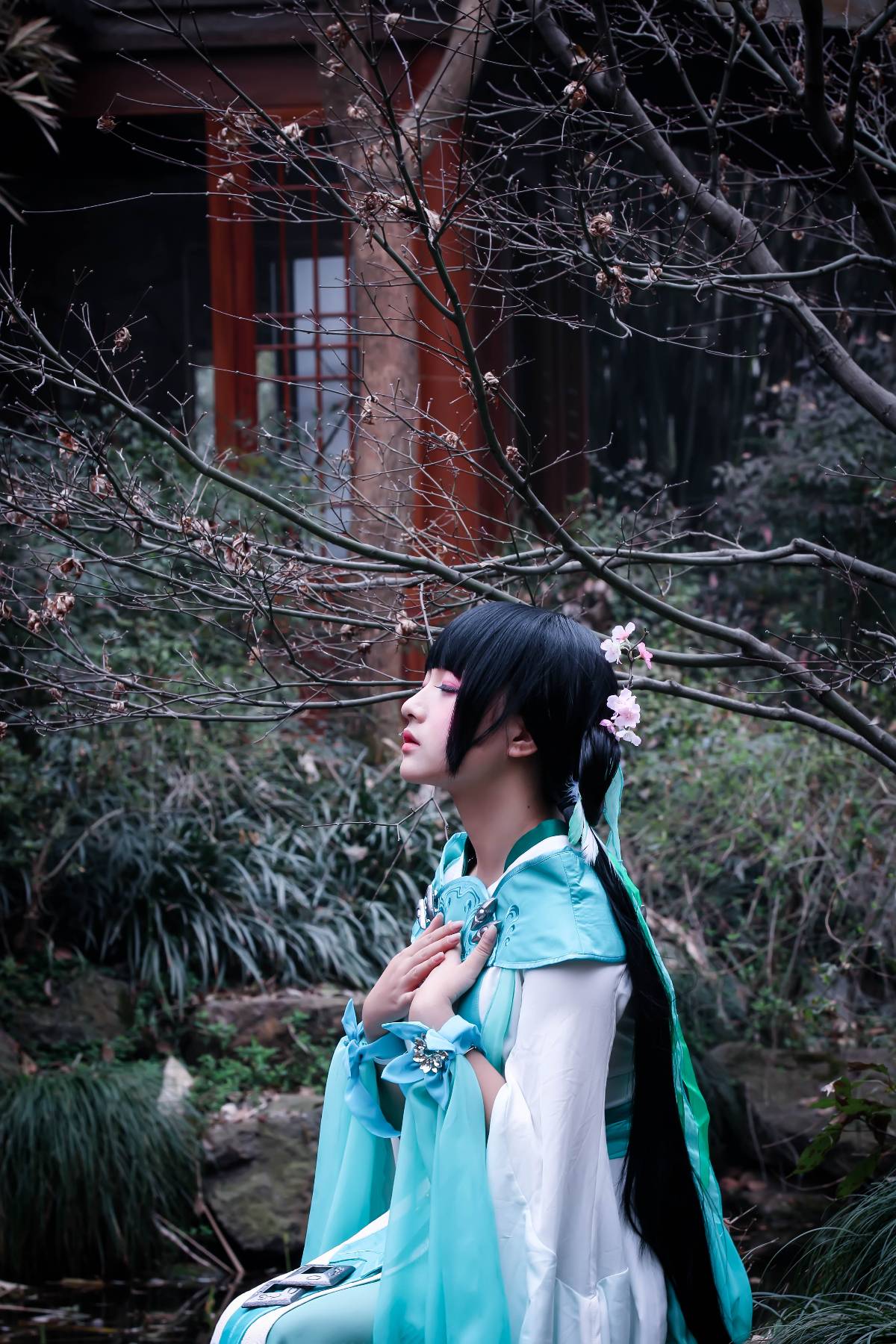 "Thanh kiếm Net 3" Changgemen Qinluo c o s p l a y