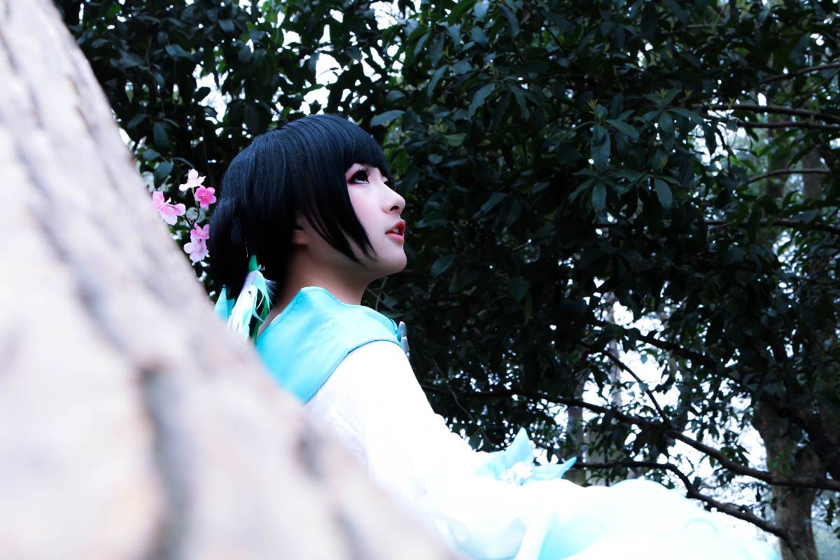 "Thanh kiếm Net 3" Changgemen Qinluo c o s p l a y