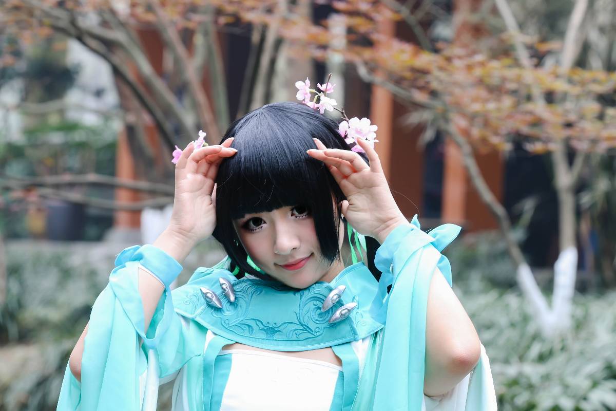 "Thanh kiếm Net 3" Changgemen Qinluo c o s p l a y