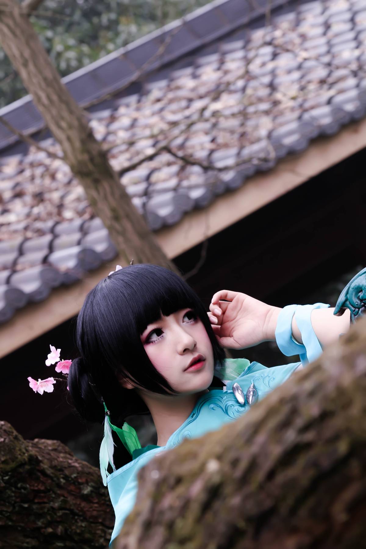 "Thanh kiếm Net 3" Changgemen Qinluo c o s p l a y