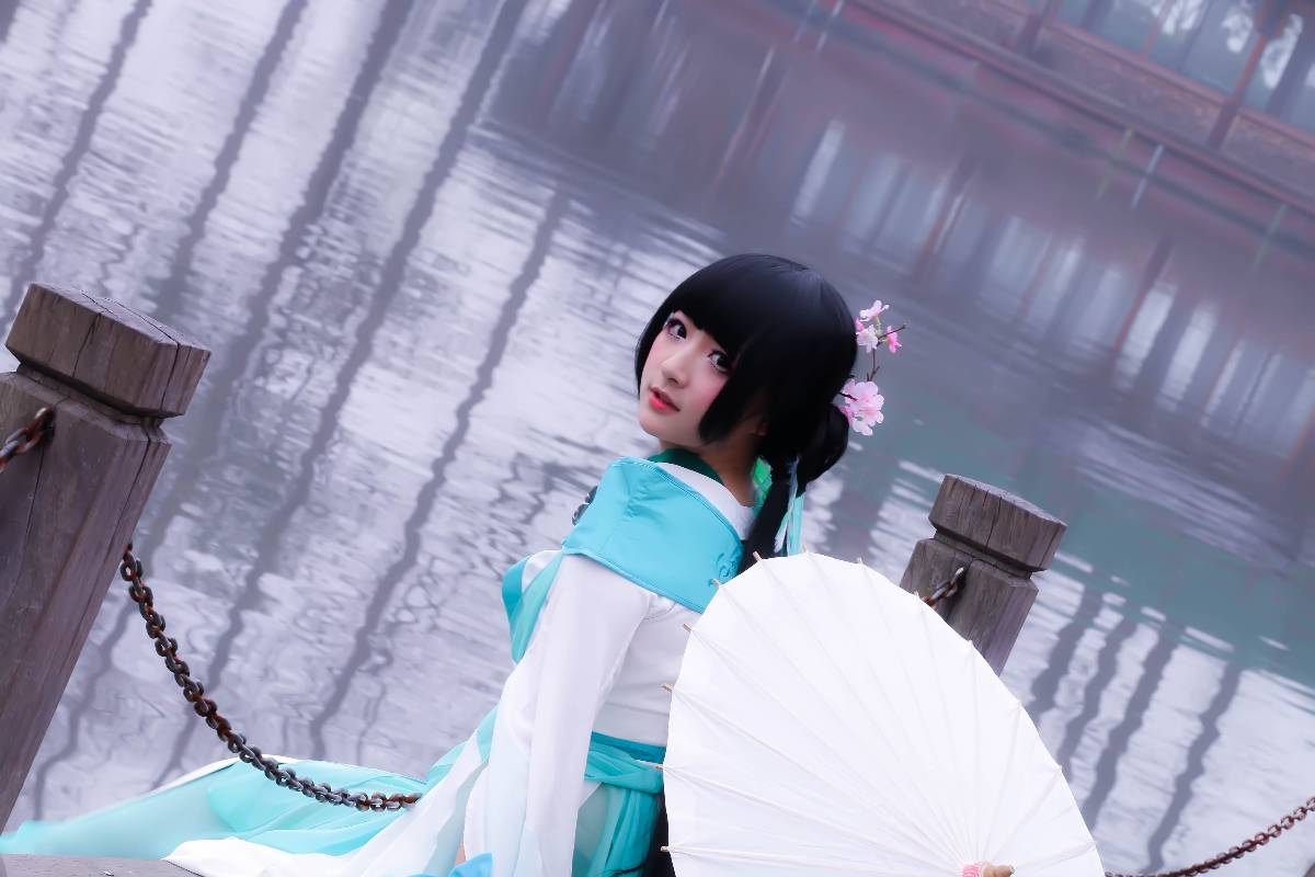 "Thanh kiếm Net 3" Changgemen Qinluo c o s p l a y