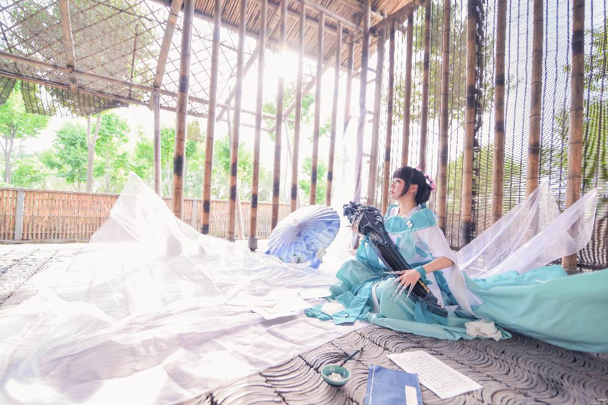 "Thanh kiếm Net 3" Changgemen Qinluo c o s p l a y