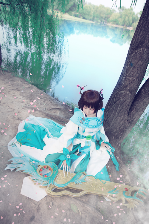 "Thanh kiếm Net 3" Changgemen Qinluo c o s p l a y