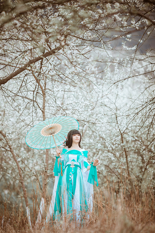 "Thanh kiếm Net 3" Changgemen Qinluo c o s p l a y