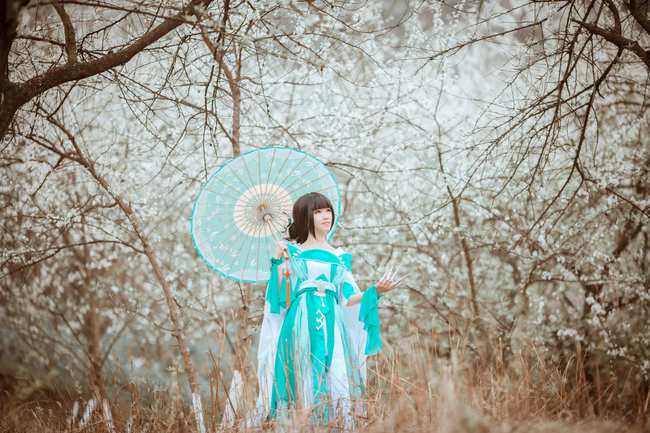 "Thanh kiếm Net 3" Changgemen Qinluo c o s p l a y