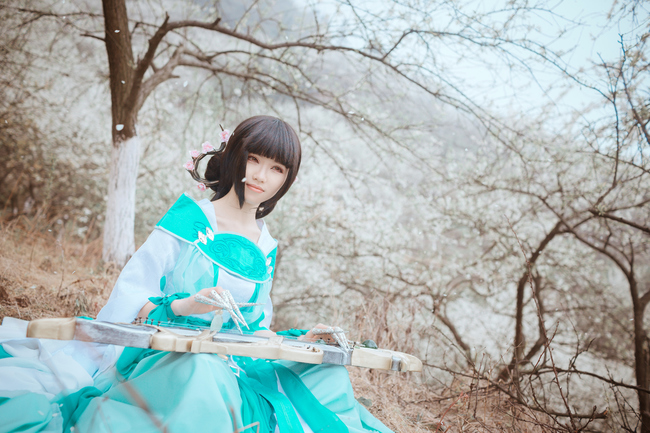 "Thanh kiếm Net 3" Changgemen Qinluo c o s p l a y