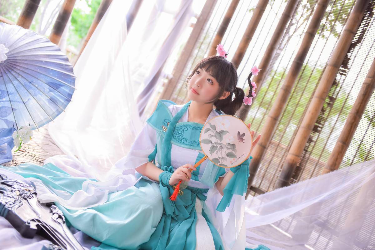 "Thanh kiếm Net 3" Changgemen Qinluo c o s p l a y