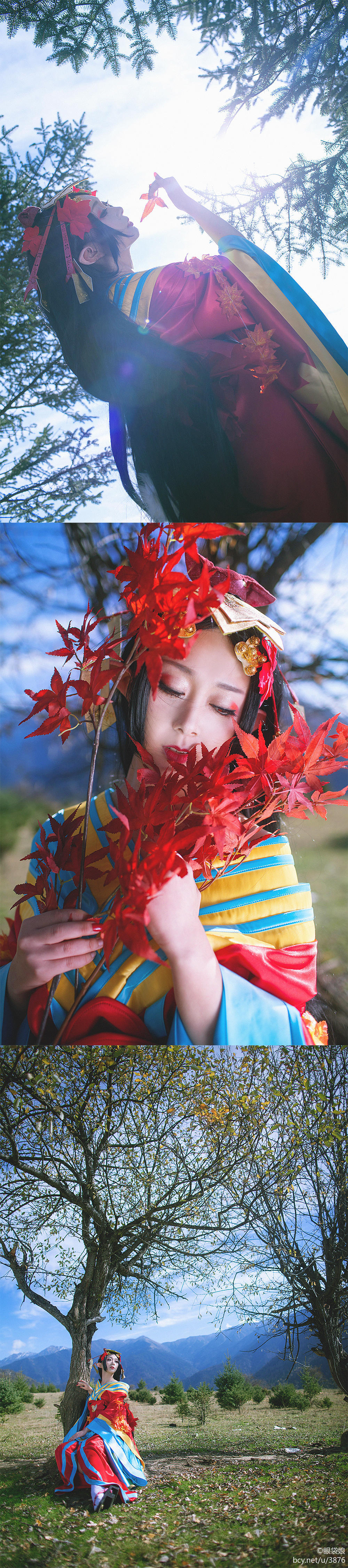 "Trò chơi di động Onmyoji" Ghost Girl Hongye đã chờ đợi bạn ở đây c o s p l a y