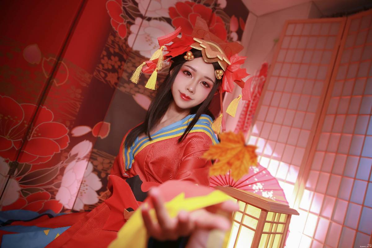 "Trò chơi di động Onmyoji" Ghost Girl Hongye đã chờ đợi bạn ở đây c o s p l a y